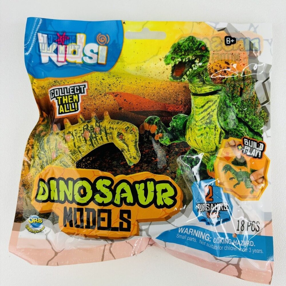 Kidsi Dinosaur Models Orb Toys Dinosaur Models to be Built Blind Bag New